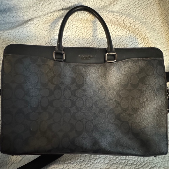 COACH Laptop Shoulder Bag - Picture 1 of 2